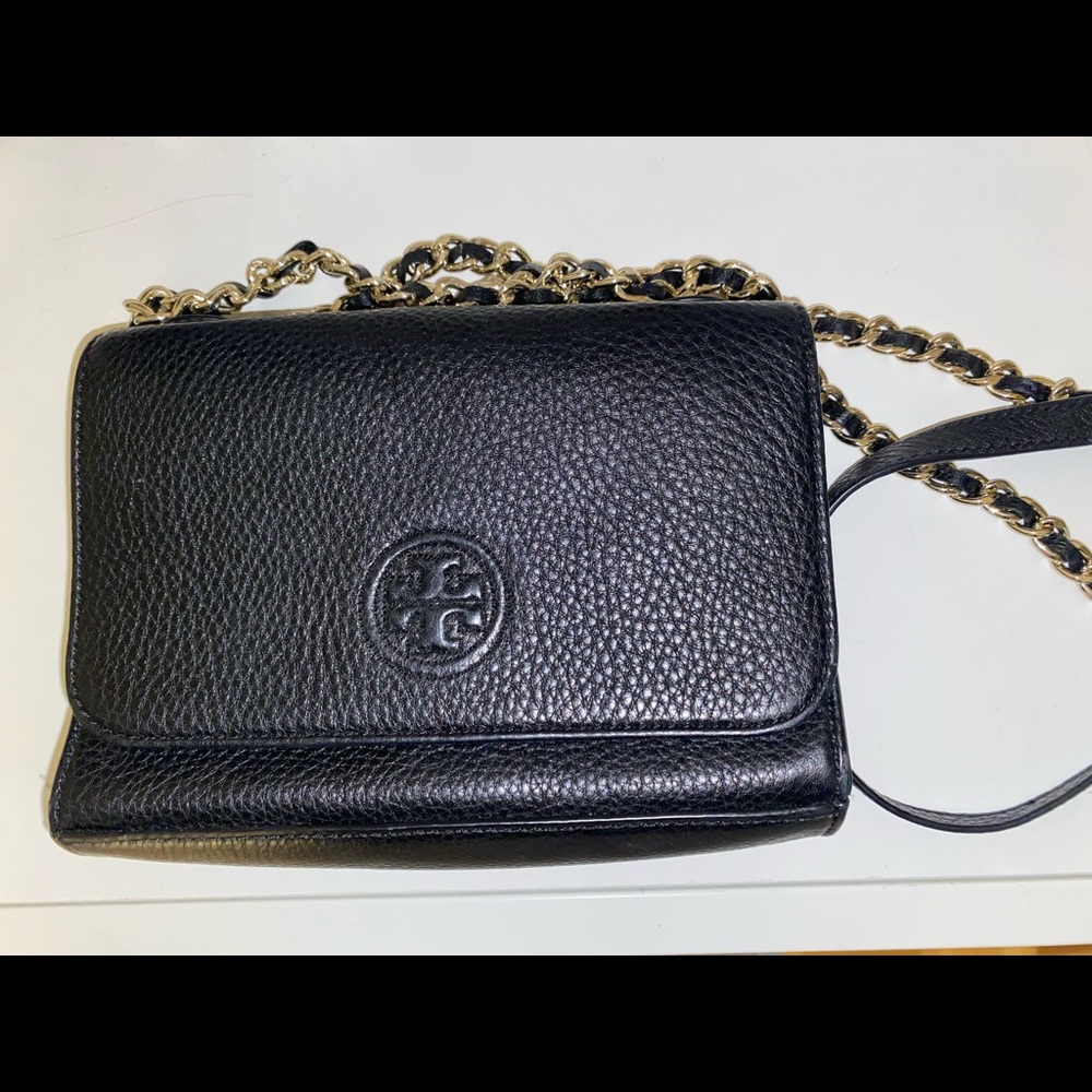 Tory Burch Pebbled Leather Crossbody